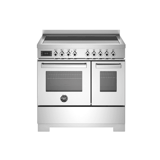 Bertazzoni Professional 90cm Range Cooker Twin Oven Electric Stainless PRO95I2EXT2