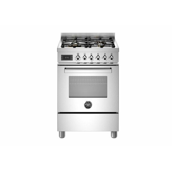 BERTAZZONI PRO64L1EXT Professional 60cm Single Oven Dual Fuel Stainless