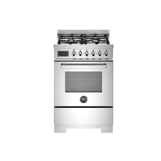 BERTAZZONI PRO64L1EXT2 Professional 60cm Single Oven Dual Fuel Stainless