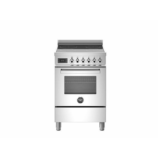 Bertazzoni 60cm Single Oven Induction Cooker Stainless Steel PRO64I1EXT