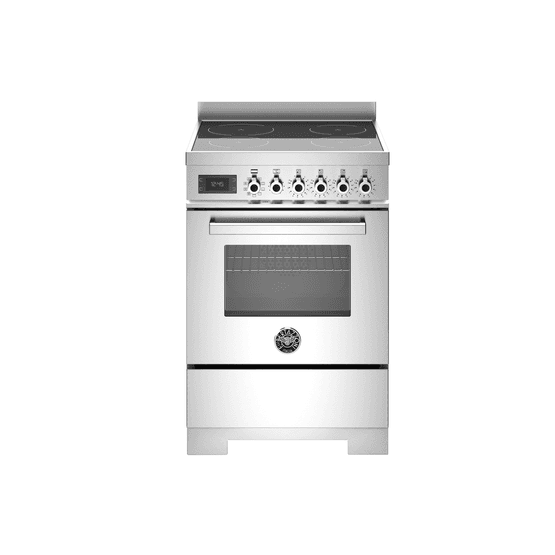Bertazzoni 60cm Single Oven Induction Cooker Stainless Steel PRO64I1EXT2