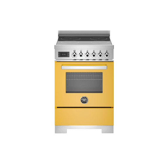 Bertazzoni 60cm Single Oven Induction Cooker Gloss Yellow PRO64I1EGIT2