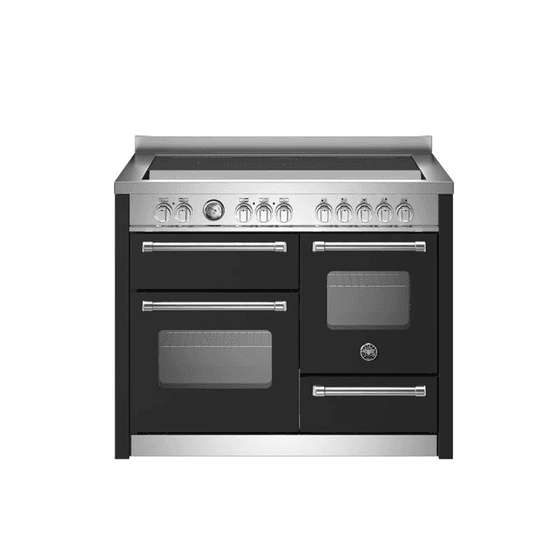 Bertazzoni Master 110cm Range Cooker XG Oven Induction Matt Black MAS115I3ENEC2