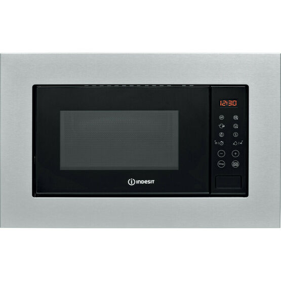 INDESIT MWI120GX Built-In Microwave Oven Stainless Steel