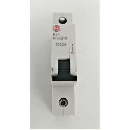 Edmundson Wylex 10A Type B SP MCB