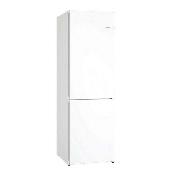 BOSCH KGN362WDFG 60cm Frost Free Fridge Freezer - White