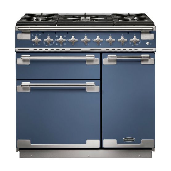 RANGEMASTER ELS90DFFSB/ Elise 90 Dual Fuel Stone Blue