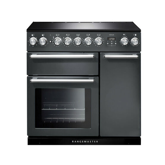 RANGEMASTER NEX90EISL/C Nexus 90 Induction Range Cooker Slate