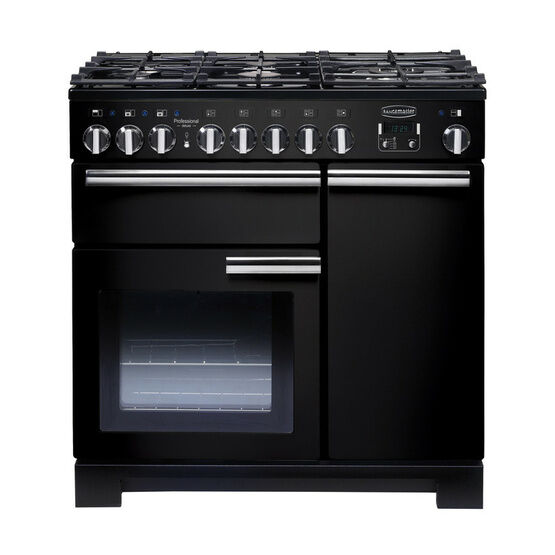 RANGEMASTER PDL90DFFGB/C Professional Deluxe 90 Dual Fuel Black