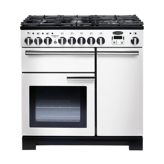 RANGEMASTER PDL90DFFWH/C Professional Deluxe 90 Dual Fuel White