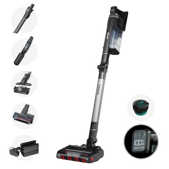 SHARK IZ420UKT STRATOS Cordless Stick Vacuum Cleaner - Silver