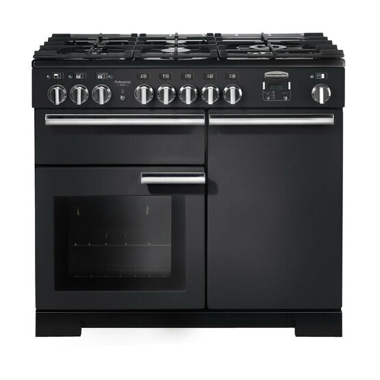 RANGEMASTER PDL100DFFCB/C Professional Deluxe 100 Dual Fuel Charcoal Black