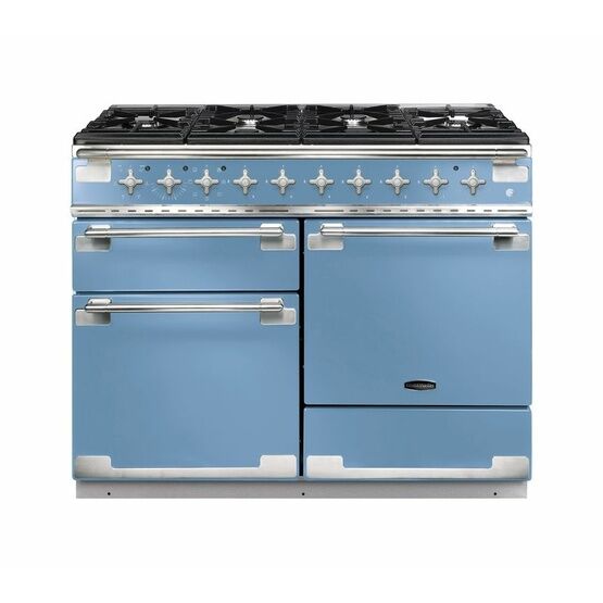 RANGEMASTER ELS110DFFCA/ Elise 110 Dual Fuel - China Blue Nickel Trim