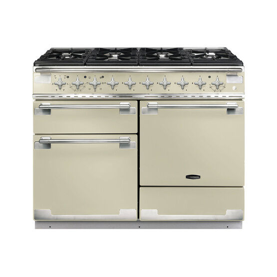 RANGEMASTER ELS110DFFCR/ Elise 110 Dual Fuel - Cream with Nickel trim