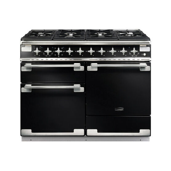 RANGEMASTER ELS110DFFGB/ ELISE 110 Dual Fuel - Black with Nickel trim