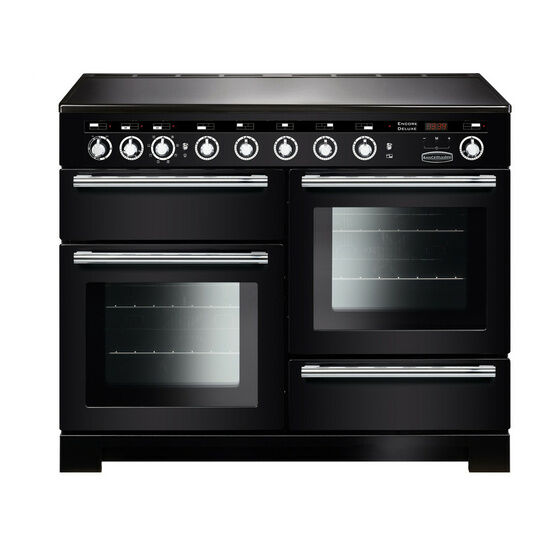 RANGEMASTER EDL110EIBL/C Encore Deluxe 110 Induction - Black with Chrome