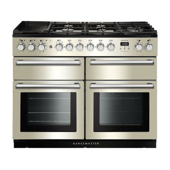 RANGEMASTER NEXSE110DFFIV/C Nexus SE 110 Dual Fuel Ivory with Chrome Trim
