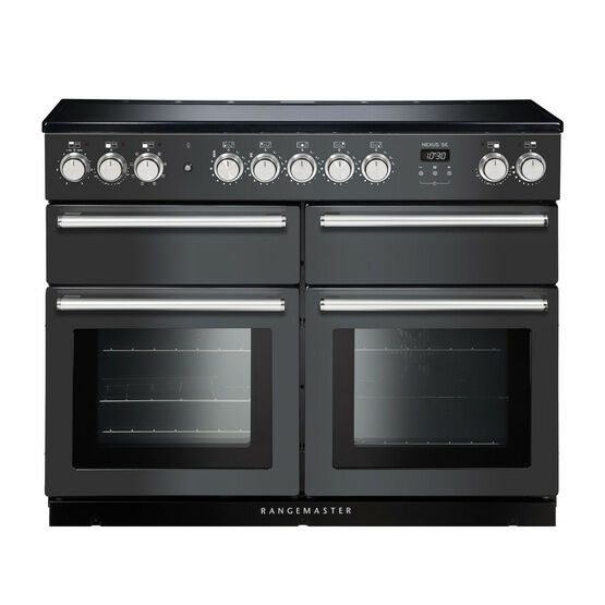 RANGEMASTER NEXSE110EISL/C Nexus SE 110 Induction Range Slate with Chrome Trim