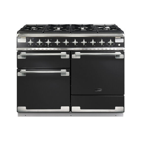 RANGEMASTER ELS110DFFCB/ Elise 110 Dual Fuel - Charcoal With Nickel Trim