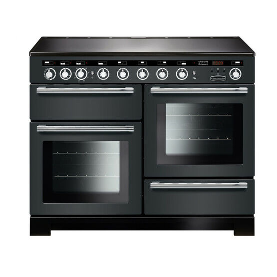 RANGEMASTER EDL110EISL/C Encore Deluxe 110 Induction - Slate With Chrome Trim