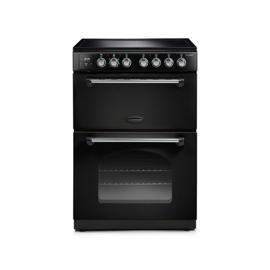 RANGEMASTER CLA60EIBL/C Classic 60cm Induction Black with Chrome trim