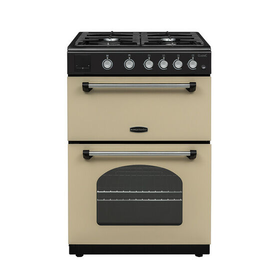 RANGEMASTER CLA60NGFCR/C Classic 60cm Gas Cooker Cream with Chrome trim