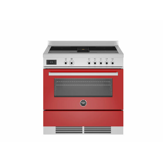 Bertazzoni Professional 90cm Range Vented Induction Rosso Red PROCH94I1ERO