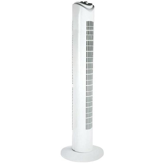 STATUS S32TOWERFAN1PKB 32" Tower Fan 3 Speed Oscillating White