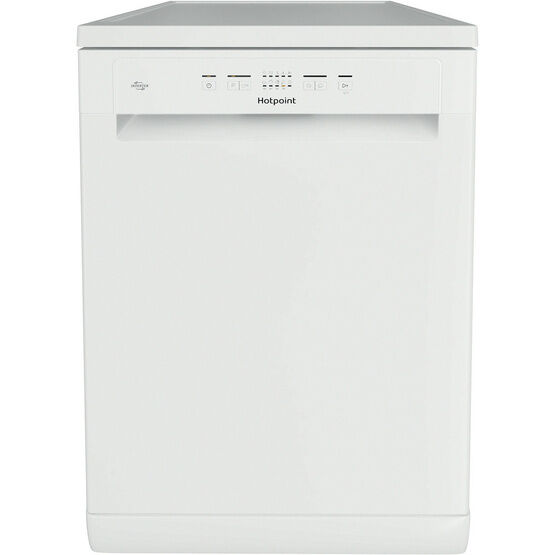 HOTPOINT H2FHL626 60cm 14 Place Settings Freestanding Dishwasher White