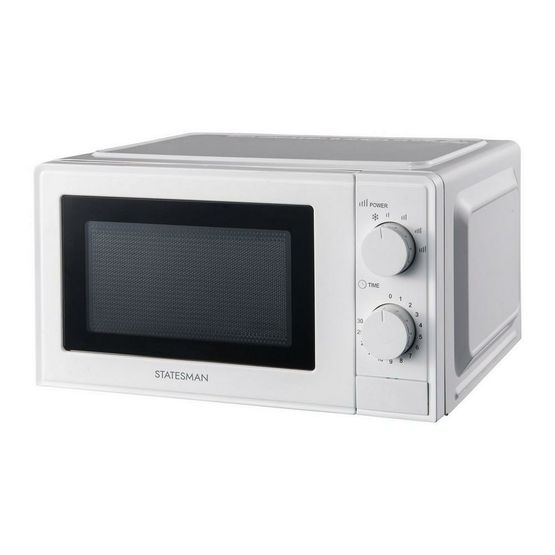 STATESMAN SKMS0720MPW 20 Litres Single Microwave - White