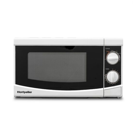 MONTPELLIER MMW20W 700W 20L White Microwave Oven