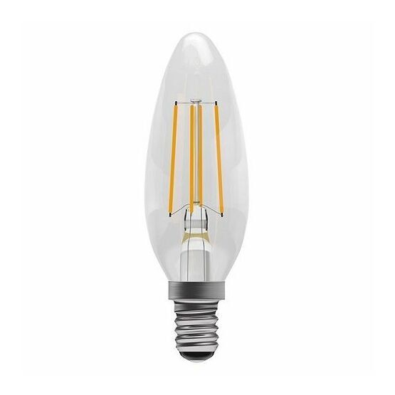BELL 4W SES LED Filament Candle Clear Warm White