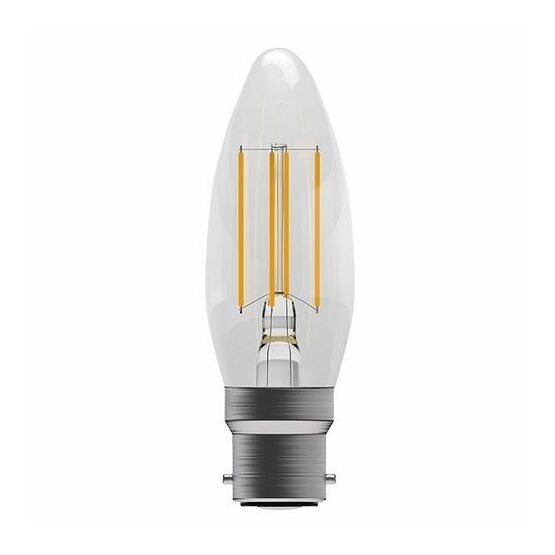 BELL 4W BC B22 LED Filament Candle Light Bulb Warm White (40w Equiv)