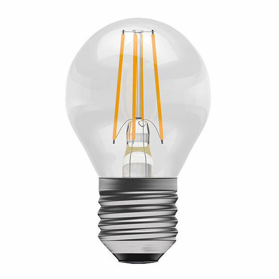BELL 4W ES E27 LED Filament Bulb Golf Ball Clear Warm White (40w Equiv)