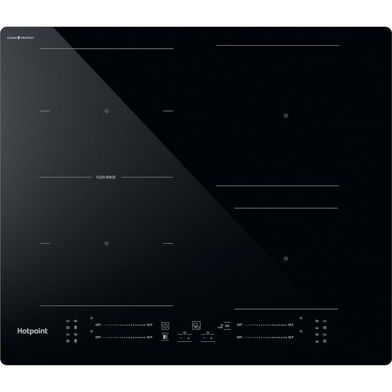 HOTPOINT TS3560FCPNE 60cm Induction Glass Hob BLACK
