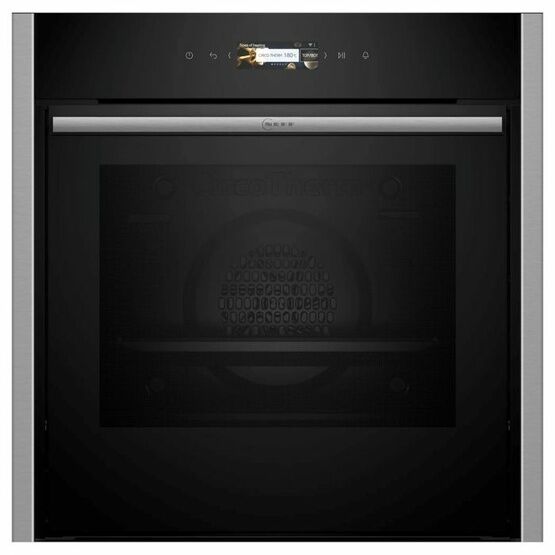 NEFF B54CR31N0B N70 Slide and Hide Built-In Electric Oven Stainless Steel