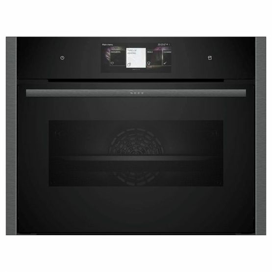 NEFF C24FT53G0B N90 Built In Compact Oven with Steam Function Graphite-Grey