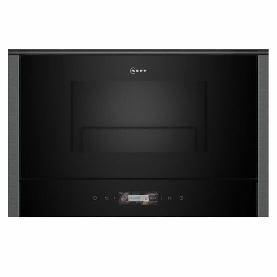 NEFF NR4GR31G1B N70 Built In 900W Microwave and Grill Graphite-Grey Right Hand Hinge