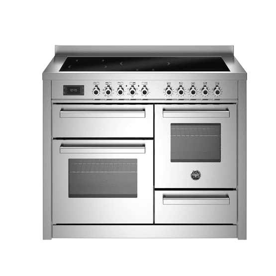 Bertazzoni Professional 110cm Range Cooker XG Induction Stainless Steel PRO115I3EXT2