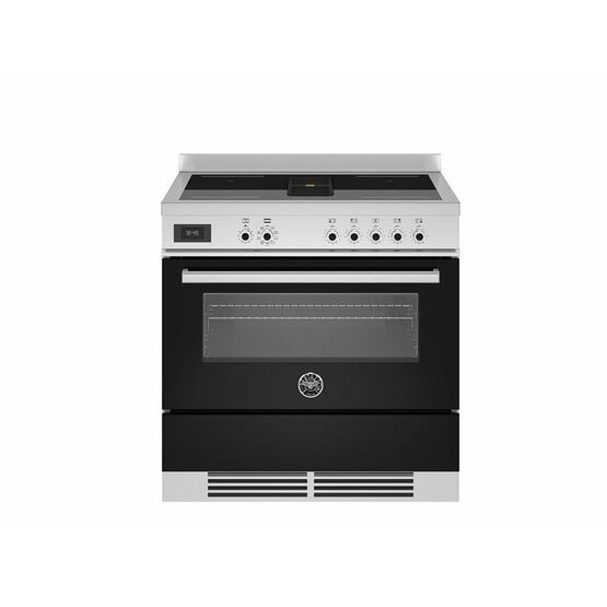 Bertazzoni PROCH94I1ENET Professional 90cm Range Cooker Vented Induction Black
