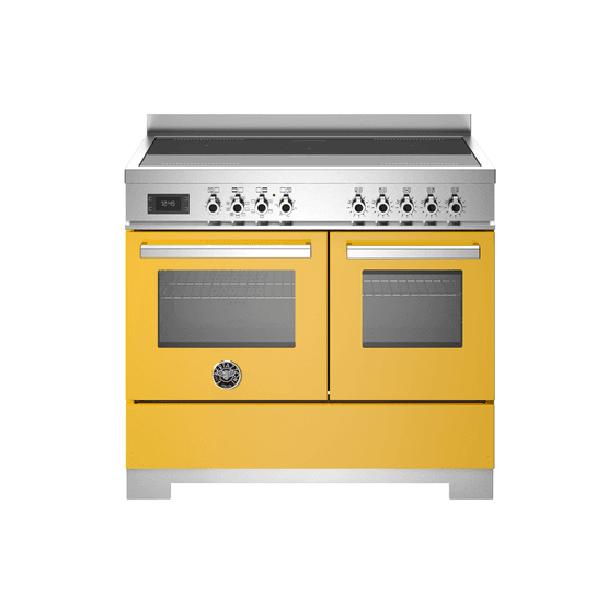 Bertazzoni PRO105I2EGIT2 Professional 100cm Range Cooker Twin Oven Electric Induction Yellow