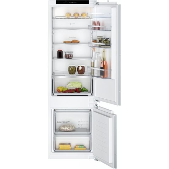 NEFF KI5872FE0G Built in Fridge Freezer 70/30 Split Fixed Hinge