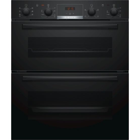 BOSCH NBS533BB0B Series 4, Built-Under Double Oven Black