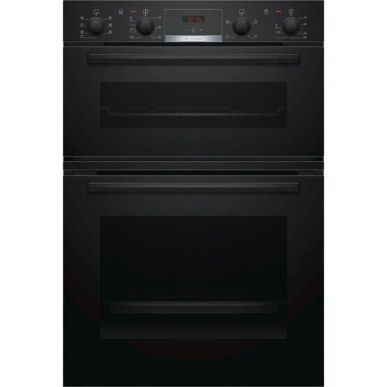BOSCH MBS533BB0B Series 4 Built-in Double Oven Black