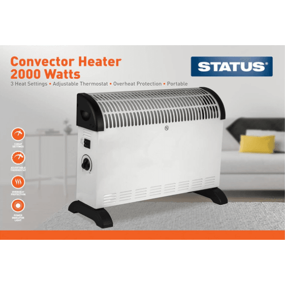 STATUS CONH-2000W1P 2Kw Convector Heater