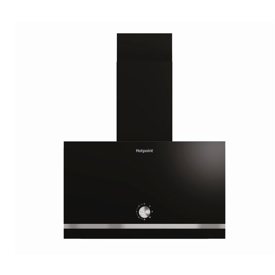 HOTPOINT PHVP62FLMK 60cm Wall-Mounted Cooker Hood - Black