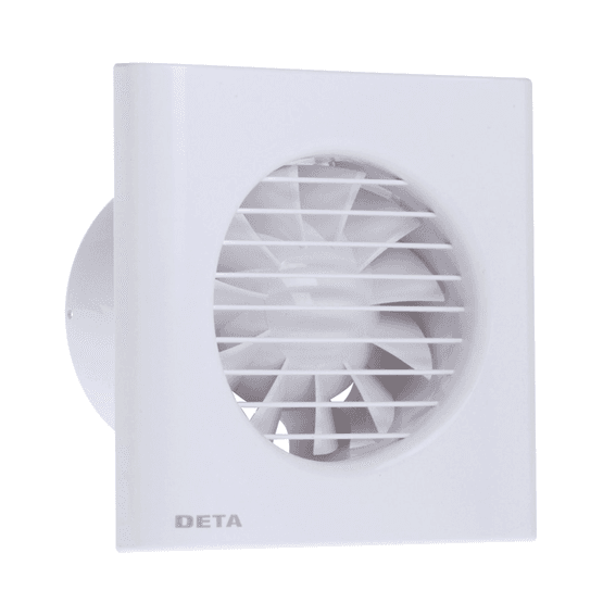 DETA 4" (100mm) Extractor Fan With Timer 341 4601