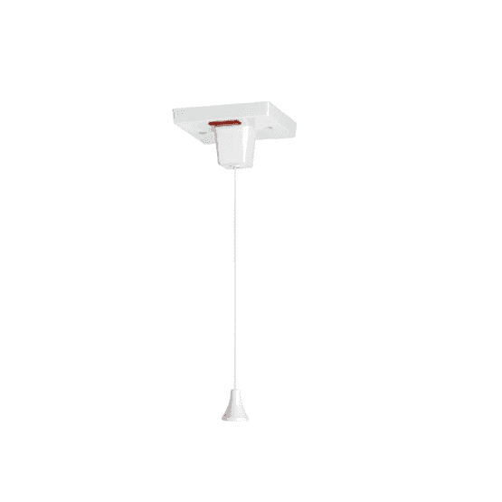 DETA Vimark 50A DP, Pull Cord Ceiling Switch Neon White V1298
