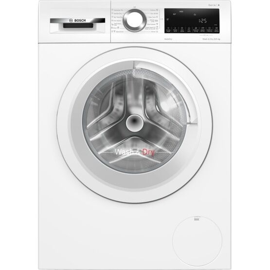 BOSCH WNA144V9GB Series 4 Washer Dryer, 9/5 kg 1400rpm White