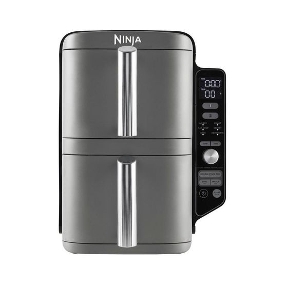 NINJA SL400UK Double Stack XL 2 Drawer 9.5L Air Fryer - Grey